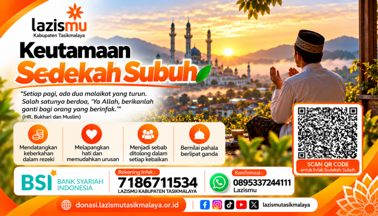 Gambar banner Sedekah Subuh  Berbagi pada Waktu yang Istimewa
