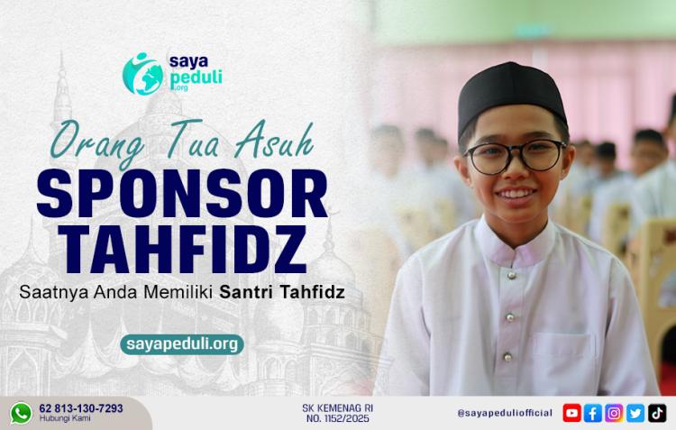 Gambar banner Orang Tua Asuh Sponsor Tahfidz