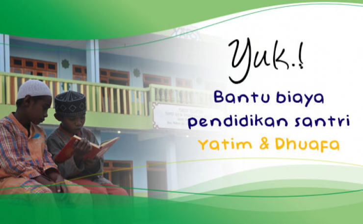 Gambar banner Bantu Biaya Hidup Santri Yatim dan Dhuafa di Pelosok Lombok