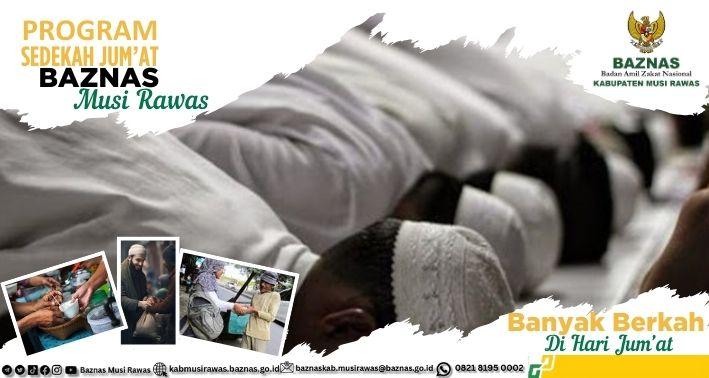 Gambar banner Program Sedekah Jumat Baznas Musi Rawas