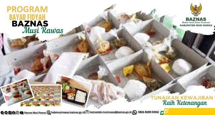 Gambar banner Program Bayar Fidyah Baznas Musi Rawas