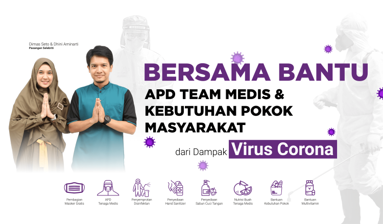 Gambar banner Bersama Lawan Corona Gambar banner Bersama Lawan Corona
