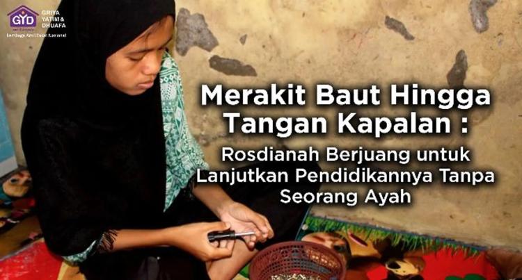 Gambar banner Merakit Baut, Rosdianah Lanjutkan Pendidikan Gambar banner Merakit Baut, Rosdianah Lanjutkan Pendidikan