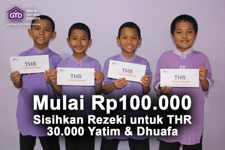 Gambar banner Tebarkan Keceriaan dengan THR untuk Yatim dan Dhufa Gambar banner Tebarkan Keceriaan dengan THR untuk Yatim dan Dhufa
