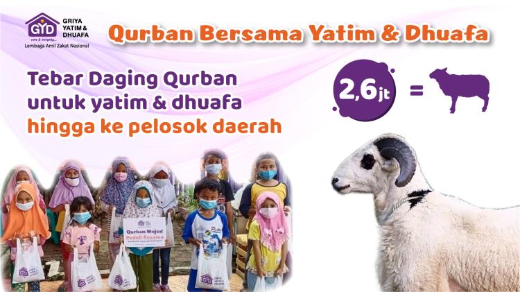 Banner program Qurban Domba