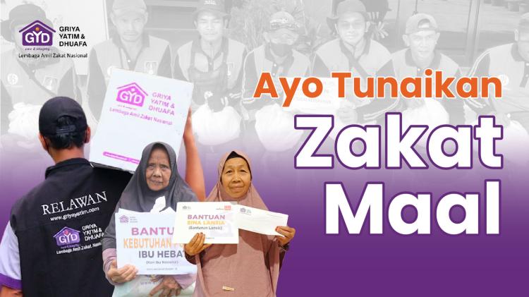 Banner program Yuk Tunaikan Zakat Maal