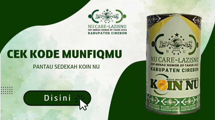 Banner program Sedekah Koin NU