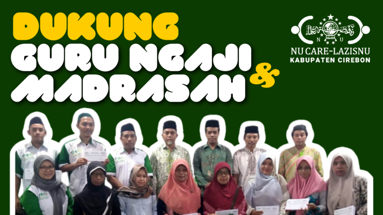 Banner program Yuk, Dukung Guru Ngaji dan Madrasah