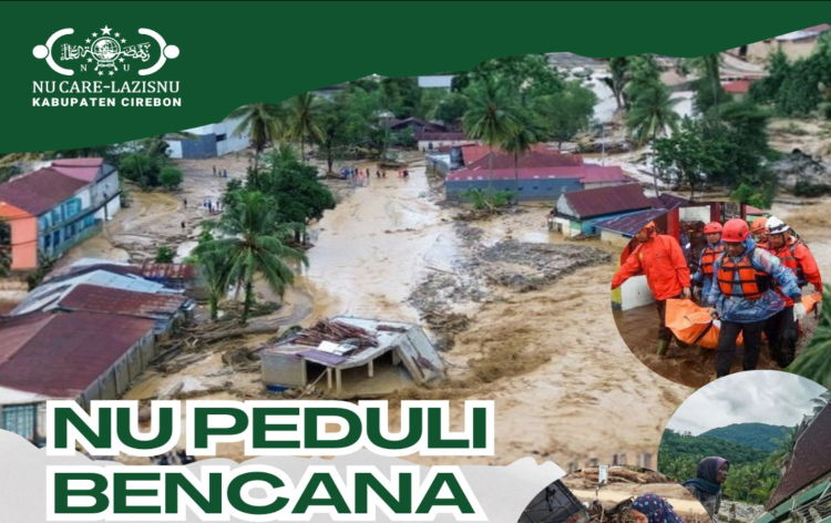 Banner program NU Peduli Darurat Bencana