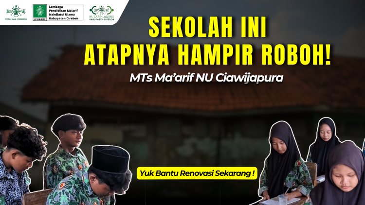 Banner program Bantu MTS Maarif NU Ciawijapura