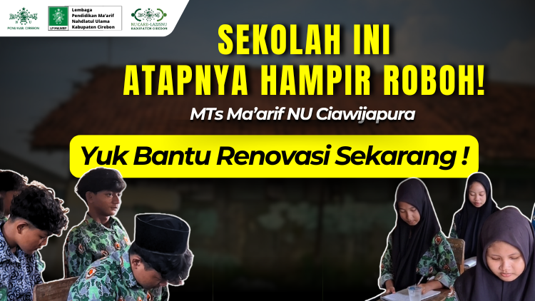 Banner program Bantu MTS Maarif NU Ciawijapura
