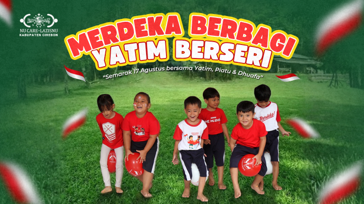 Banner program Merdeka Berbagi, Yatim Berseri