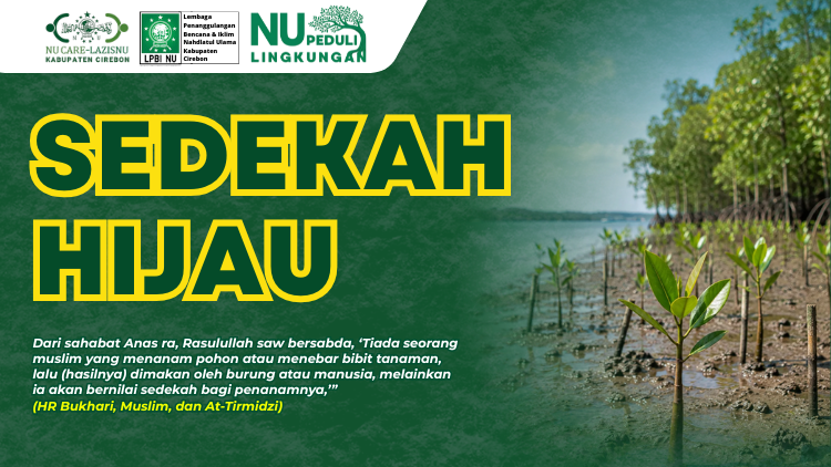 Banner program Sedekah Hijau