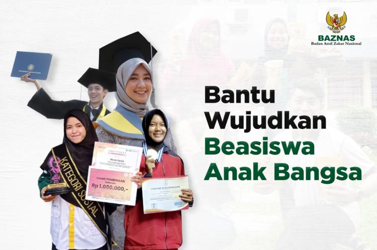 Banner program Bantu Wujudkan Beasiswa Anak Bangsa