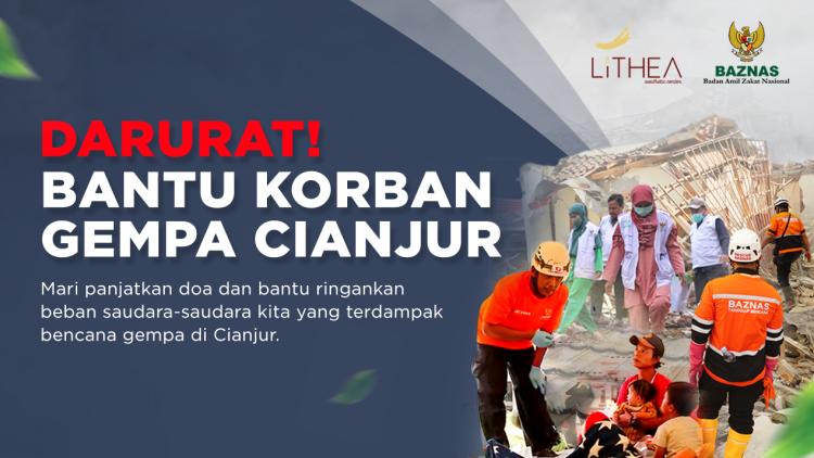 Gambar banner BAZNAS X LITHEA CLINIC PEDULI CIANJUR