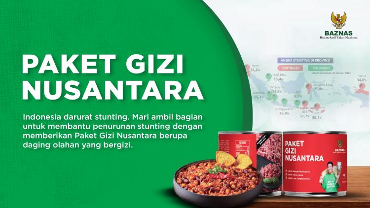 Banner program Paket Gizi Nusantara