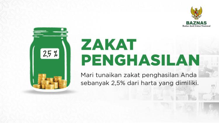 Banner program Zakat Penghasilan