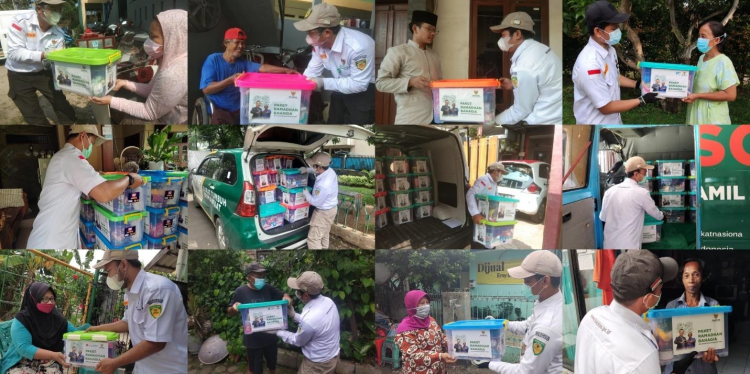 Banner program Sedekah Bantu Kebutuhan Mustahik