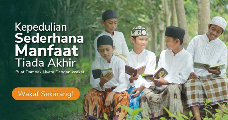 Banner program Wakaf Produktif