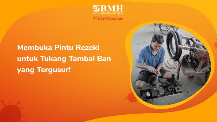 Gambar banner Bantu Tukang Tambal yang Kehilangan Pendapatan Gambar banner Bantu Tukang Tambal yang Kehilangan Pendapatan