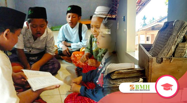Banner program Sedekah Al-Quran Santri Pelosok Jawa Timur