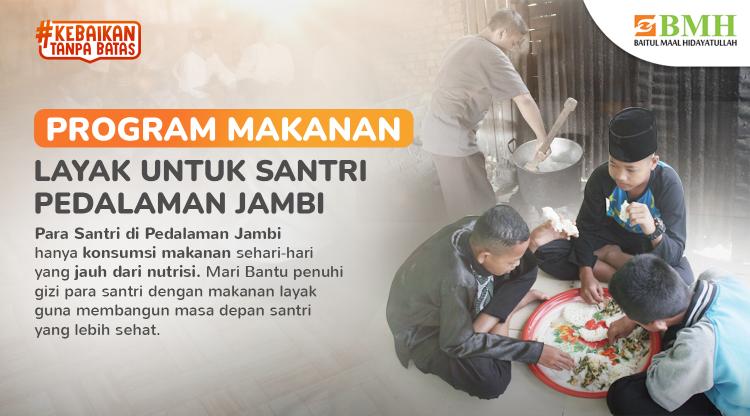 Gambar banner Makanan Layak untuk Santri Pedalaman Jambi Gambar banner Makanan Layak untuk Santri Pedalaman Jambi