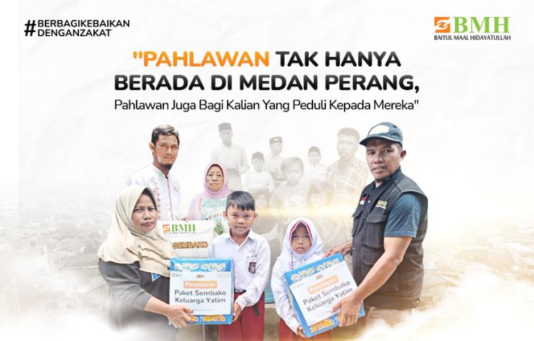 Banner program Dicari Sosok Pahlawan untuk Bahagiakan Yatim dan Dhuafa