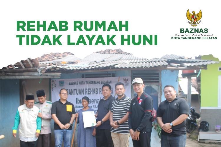Banner program Rehab Rumah Tidak Layak Huni