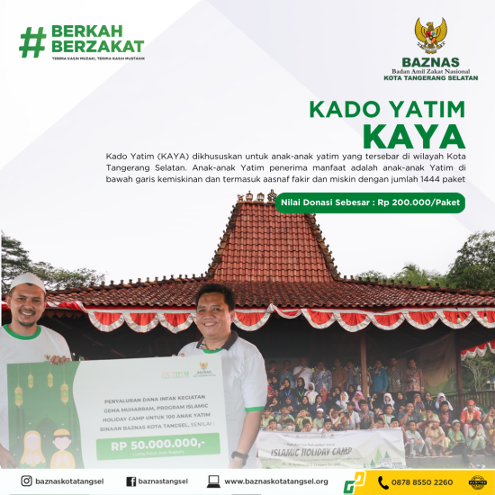 Gambar banner Paket Kado Untuk Yatim Se-Kota Tangerang Selatan Gambar banner Paket Kado Untuk Yatim Se-Kota Tangerang Selatan