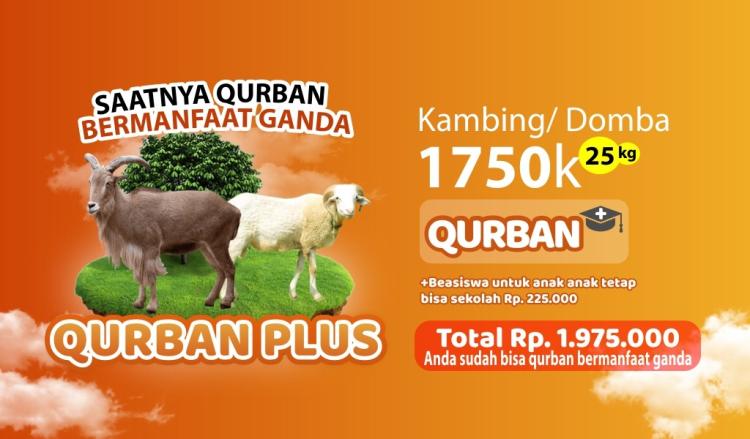 Gambar banner Qurban Plus Donasi Beasiswa