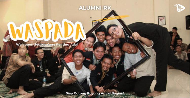 Banner program WASPADA, Walaupun Sedikit yang Penting Ada