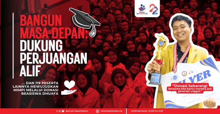 Gambar banner Dukung 119 Mahasiswa Dhuafa Berprestasi di Seluruh Indonesia Dengan Beasiswa