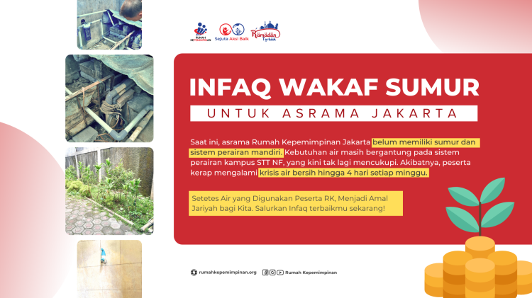 Gambar banner Infaq Wakaf Sumur untuk Asrama Jakarta Gambar banner Infaq Wakaf Sumur untuk Asrama Jakarta