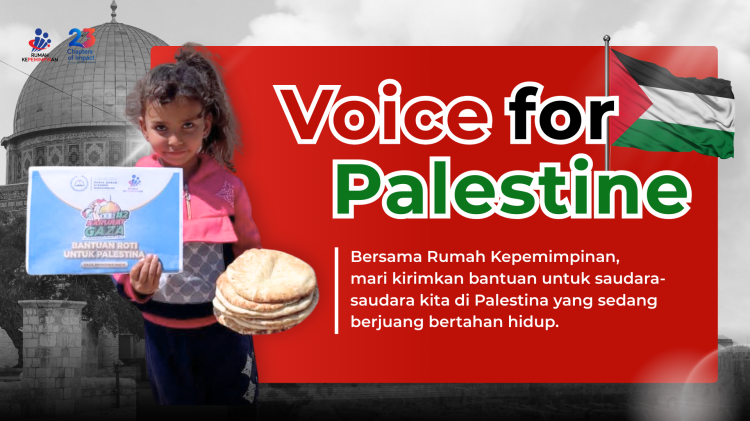 Banner program Voice of Palestina