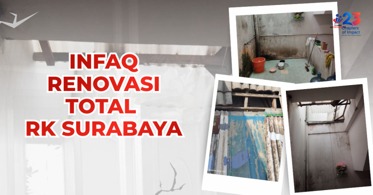 Banner program Infaq Renovasi Total  RK Surabaya