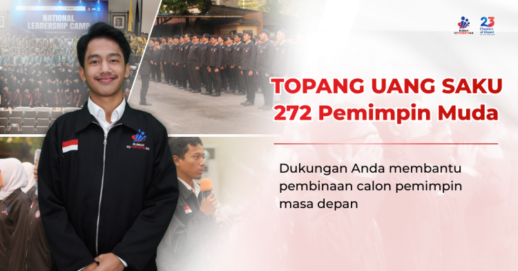 Banner program Uang Saku 272 Pemimpin Muda