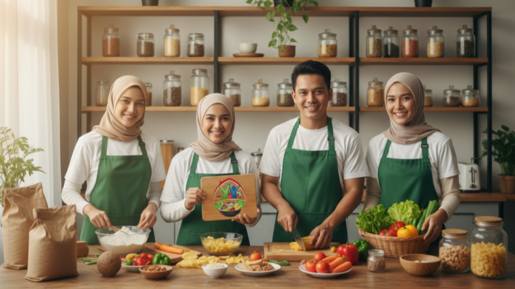 Banner program GARUT - Donasi untuk Pelatihan Industri Rumah Tangga Produsen Mie Kelor