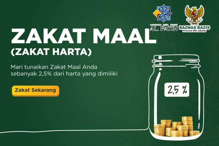 Banner program Zakat MAAL