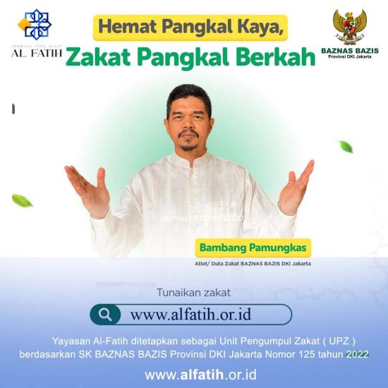 Banner program Sucikan Harta, Bersihkan Jiwa Dengan Ber Zakat