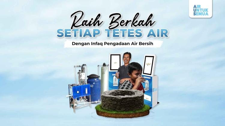 Gambar banner Donasi Pengadaan Air Bersih