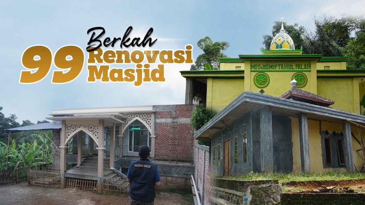 Gambar banner Wakaf 99 Masjid Gambar banner Wakaf 99 Masjid