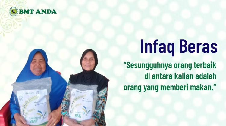 Banner program Infaq Beras