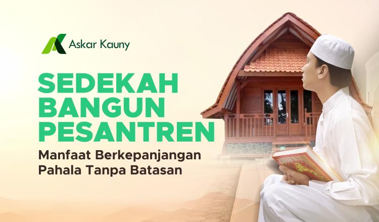 Banner program Darurat Pondok Pesantren Kami Retak dan Rawan Ambruk