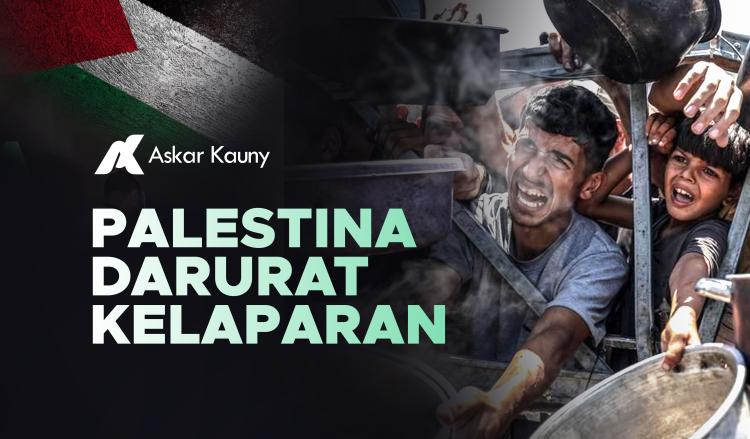 Banner program Bantuan Kemanusiaan Untuk Palestina