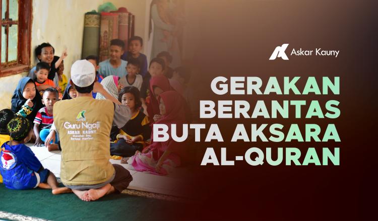 Banner program Gerakan Melek Al-Quran