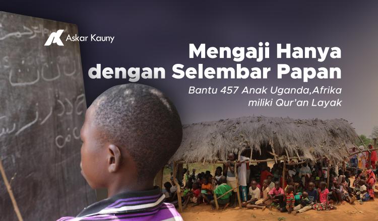 Banner program Amal Jariyah Sedekahkan Al-Quran untuk Muslim Afrika