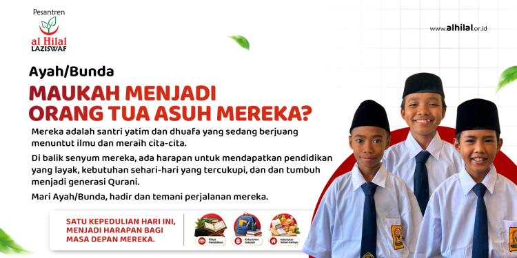 Gambar banner Jadilah Orang Tua Asuh Dukung Pendidikan Yatim  Dhuafa