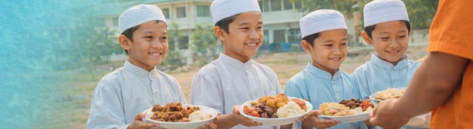 Gambar banner MARI KITA SEMPURNAKAN AMAL RAMADHAN KITA DENGAN BERBAGI BUKA PUASA BERSAMA SANTRI YATIM DHUAFA