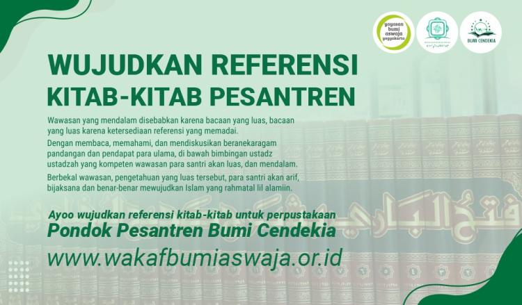 Gambar banner GERAKAN WAKAF REFERENSI KITAB SALAF Gambar banner GERAKAN WAKAF REFERENSI KITAB SALAF