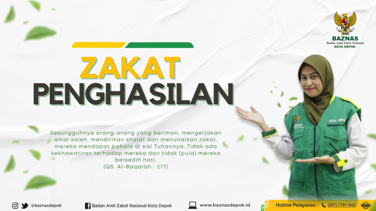 Banner program Zakat Penghasilan